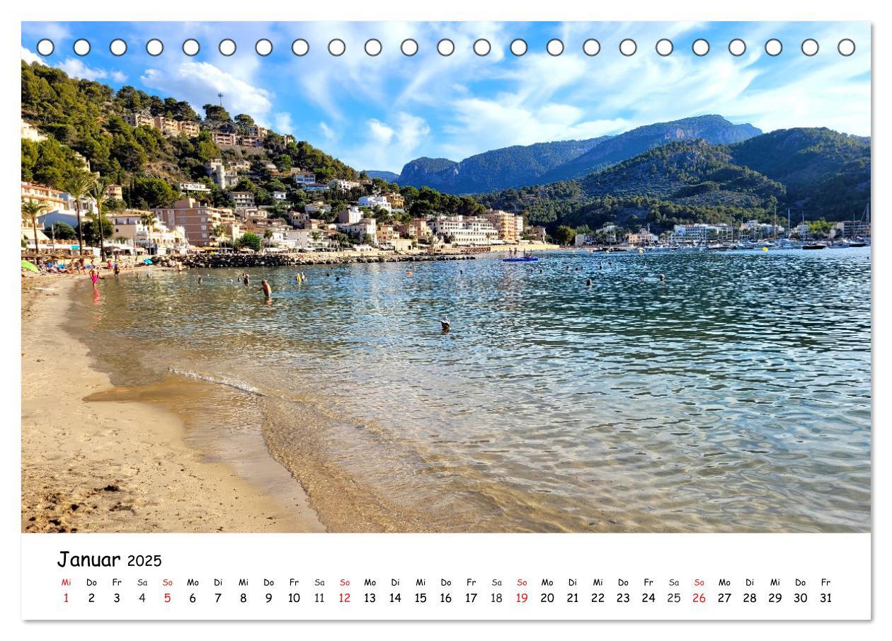 Bild: 9783383907906 | Port de Sóller - Mallorca (Tischkalender 2025 DIN A5 quer),...