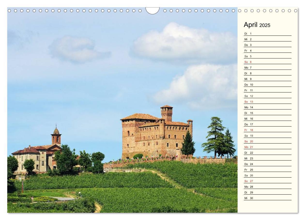 Bild: 9783435516216 | Die Langhe - Im Herzen des Piemonts (Wandkalender 2025 DIN A3...