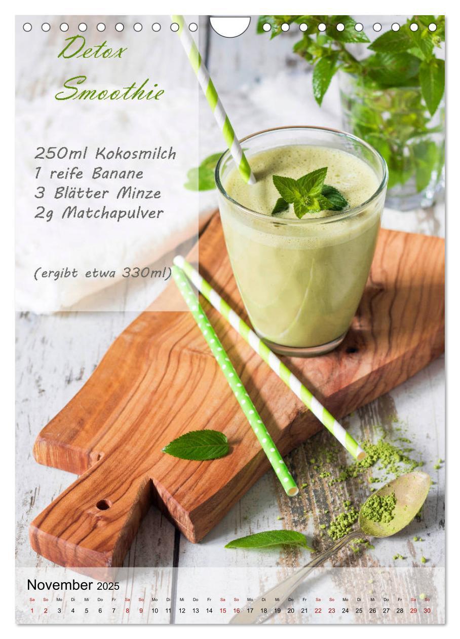 Bild: 9783435985890 | Smoothies zum Selbermachen (Wandkalender 2025 DIN A4 hoch),...