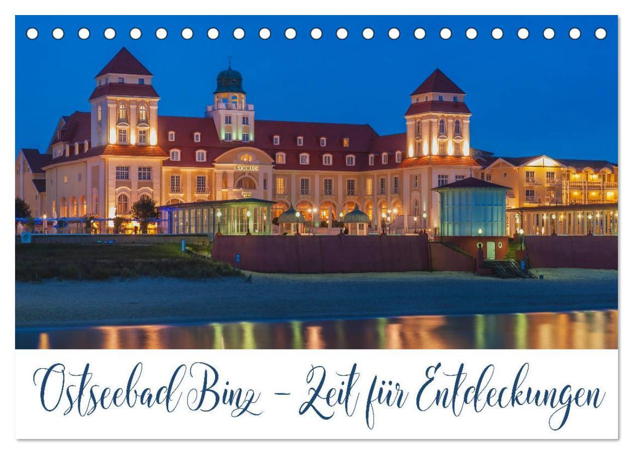 Cover: 9783435483594 | Ostseebad Binz ¿ Zeit für Erholung (Tischkalender 2025 DIN A5...