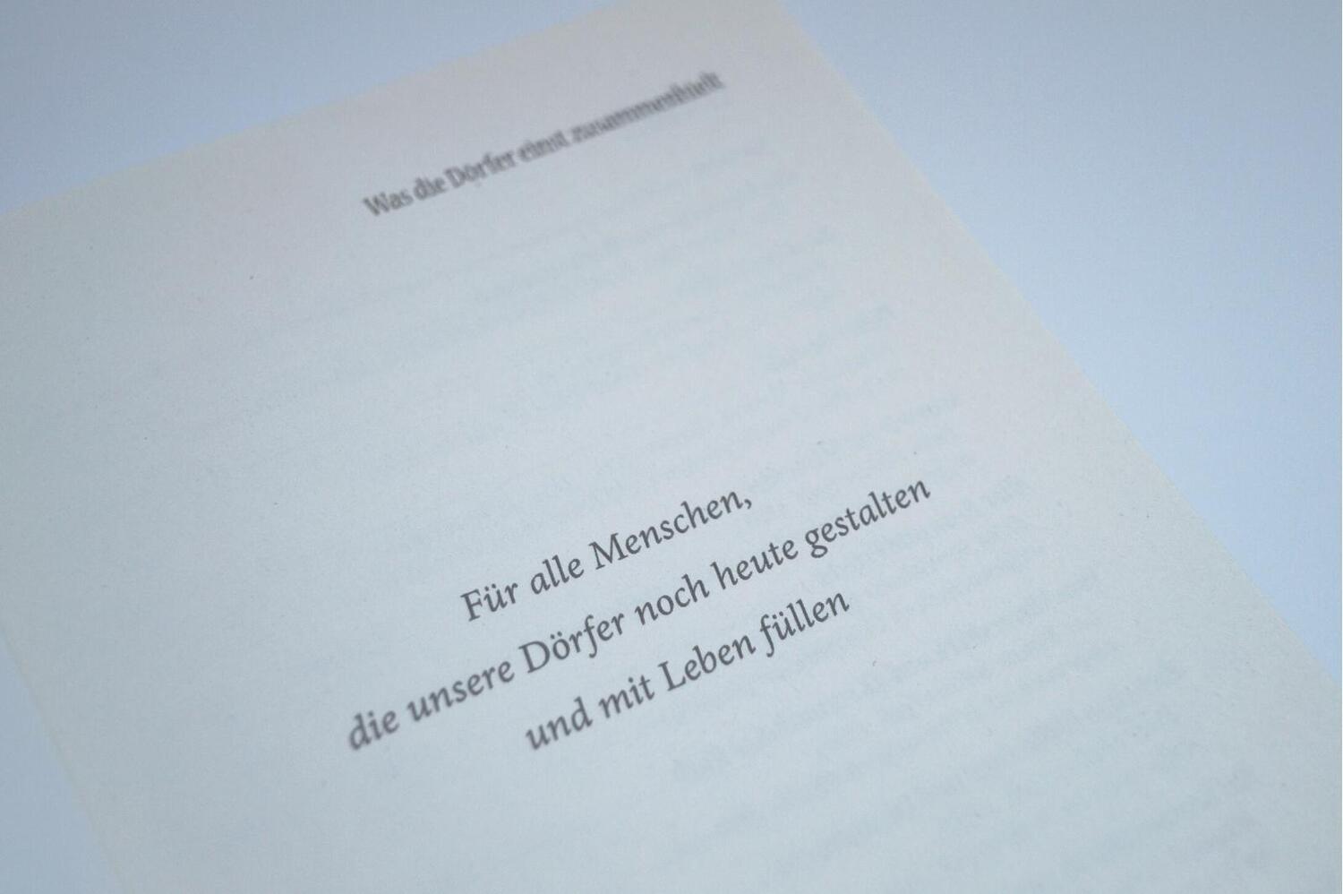 Bild: 9783784357089 | Was die Dörfer einst zusammenhielt | Ulrike Siegel | Taschenbuch