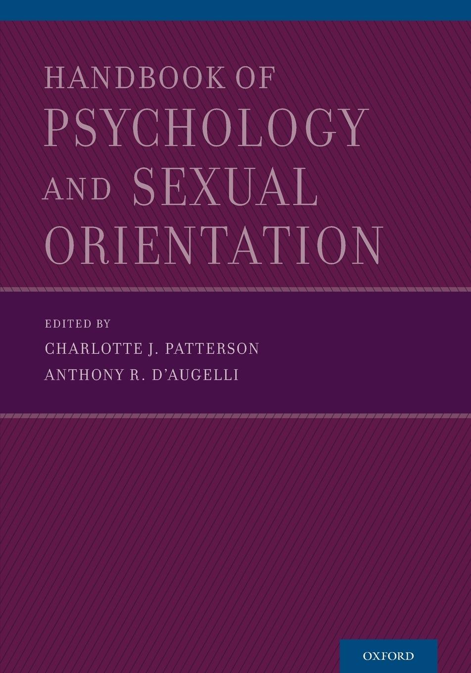 Cover: 9780190247072 | Handbook of Psychology and Sexual Orientation | Patterson (u. a.)