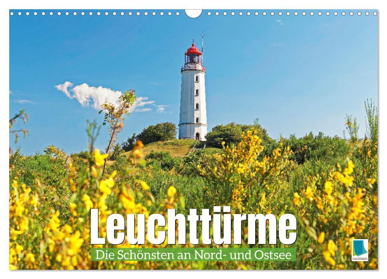 Cover: 9783383874673 | Leuchttürme: Die Schönsten an Nord- und Ostsee (Wandkalender 2025...