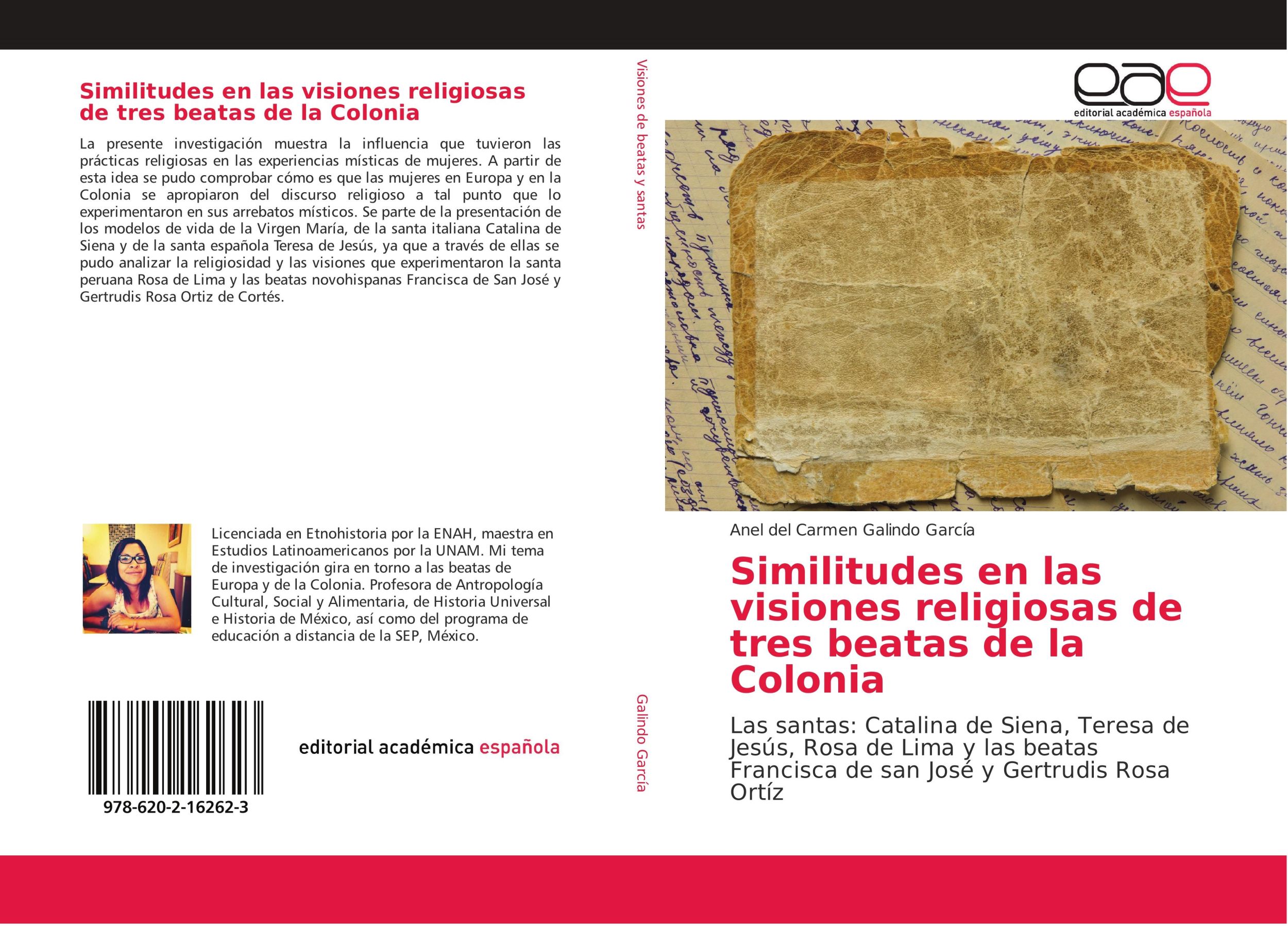 Cover: 9786202162623 | Similitudes en las visiones religiosas de tres beatas de la Colonia