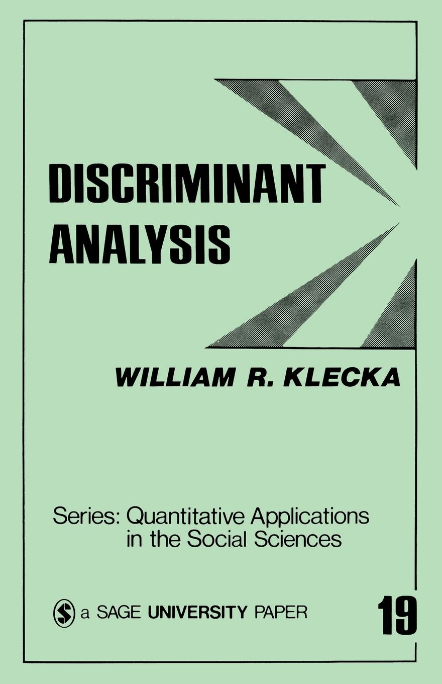 Cover: 9780803914919 | Discriminant Analysis | William R. Klecka | Taschenbuch | Englisch