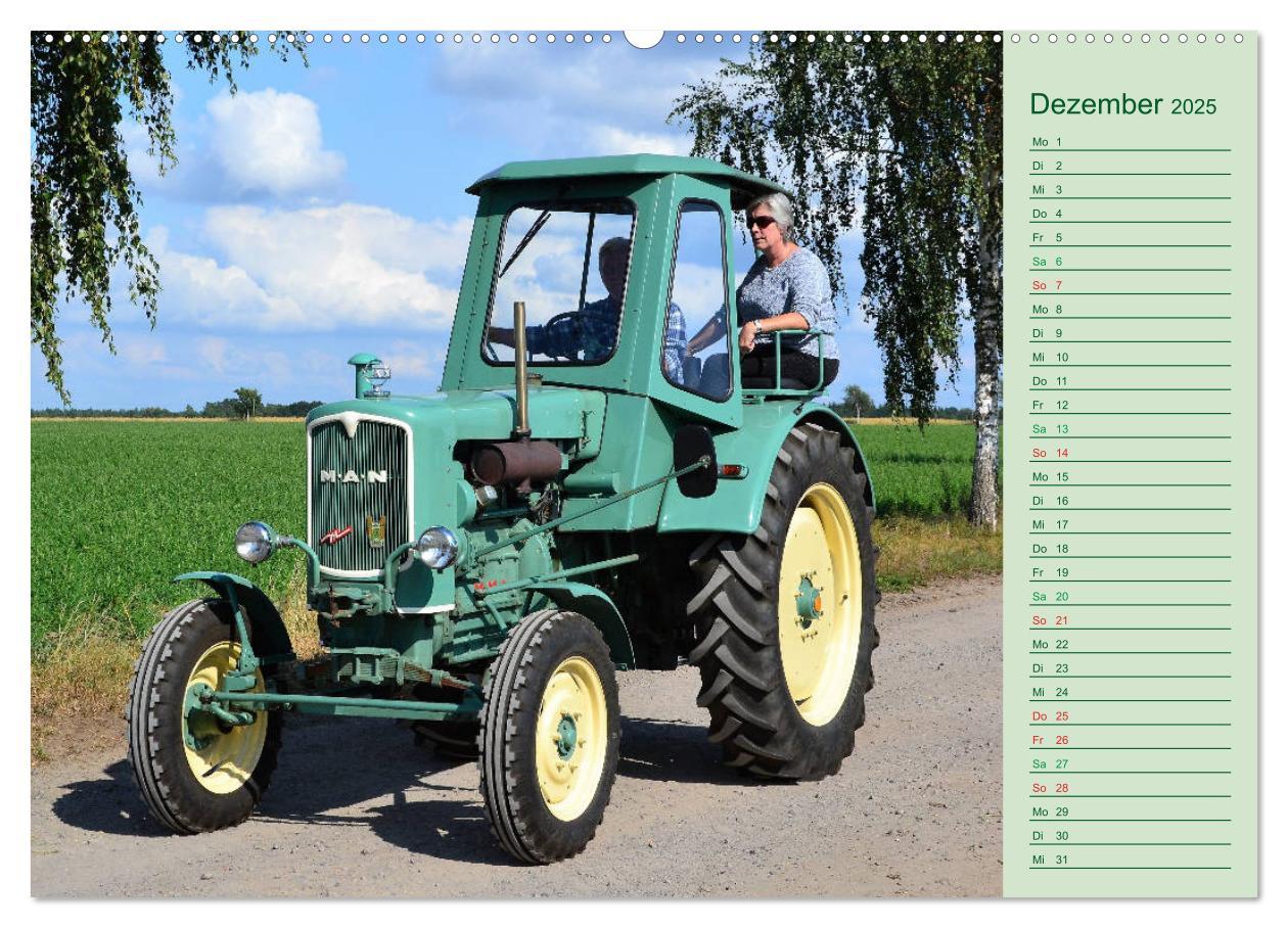 Bild: 9783435292387 | Oldtimer-Trecker on Tour (Wandkalender 2025 DIN A2 quer), CALVENDO...