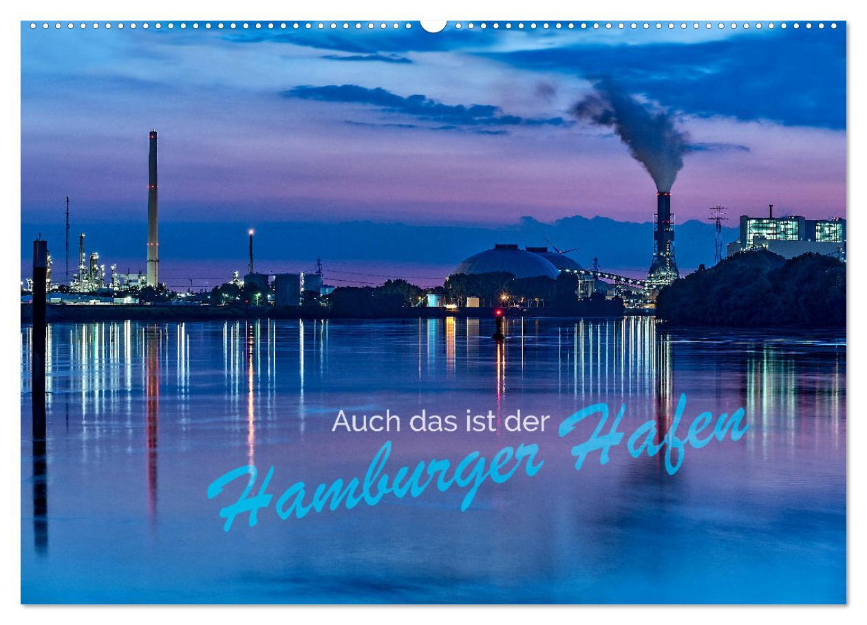 Cover: 9783435275991 | Auch das ist der Hamburger Hafen (Wandkalender 2025 DIN A2 quer),...