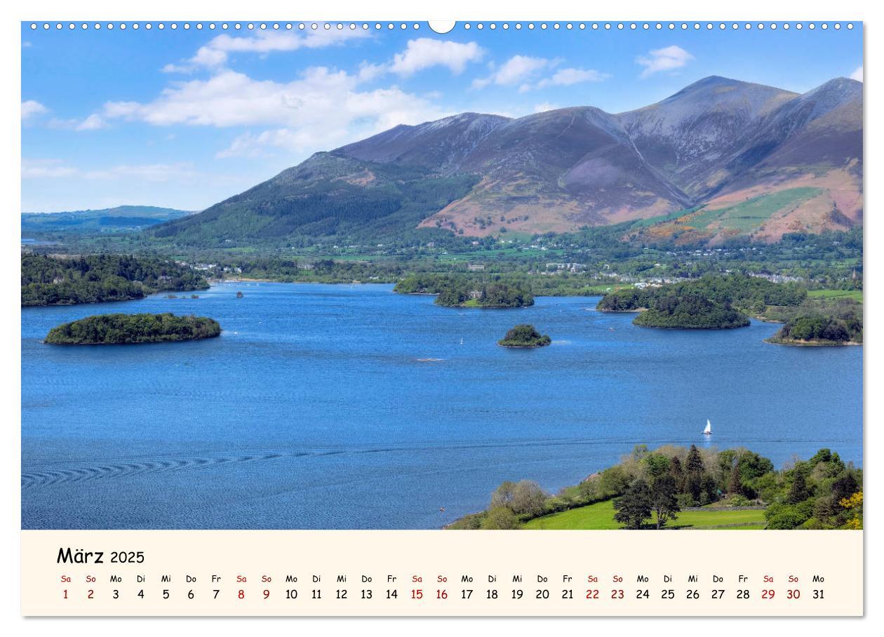 Bild: 9783435458660 | Lake District England (Wandkalender 2025 DIN A2 quer), CALVENDO...