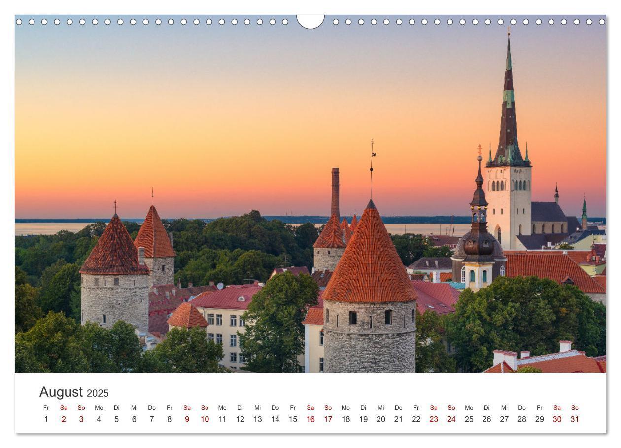 Bild: 9783383986451 | Tallinn - Eine Reise in die Hauptstadt Estlands. (Wandkalender 2025...