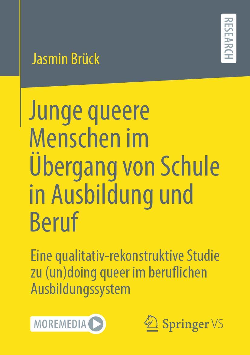 Cover: 9783658413811 | Junge queere Menschen im Übergang von Schule in Ausbildung und Beruf