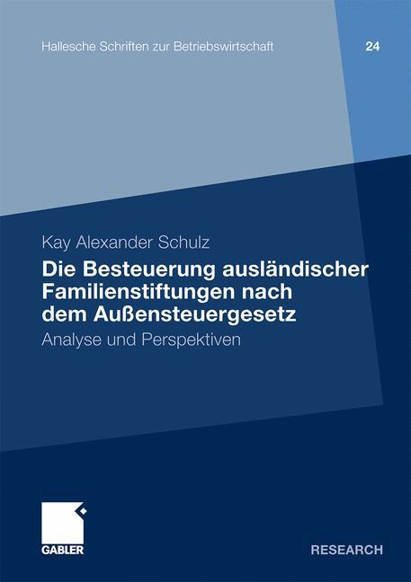 Cover: 9783834923417 | Die Besteuerung ausländischer Familienstiftungen nach dem...