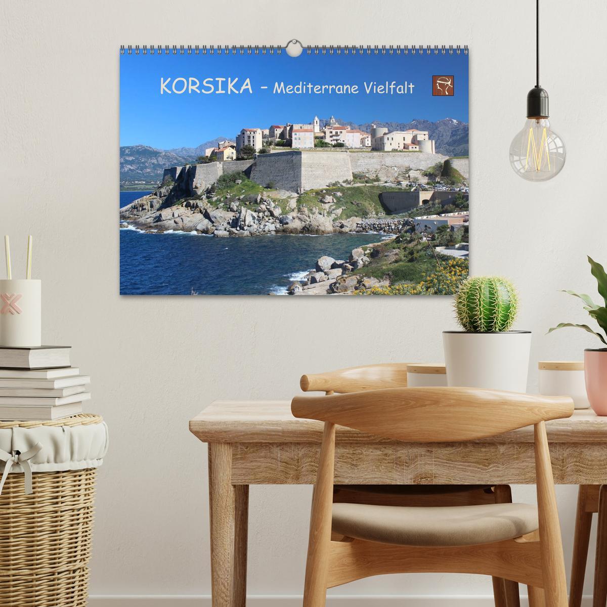 Bild: 9783435465736 | Korsika - Mediterrane Vielfalt (Wandkalender 2025 DIN A3 quer),...