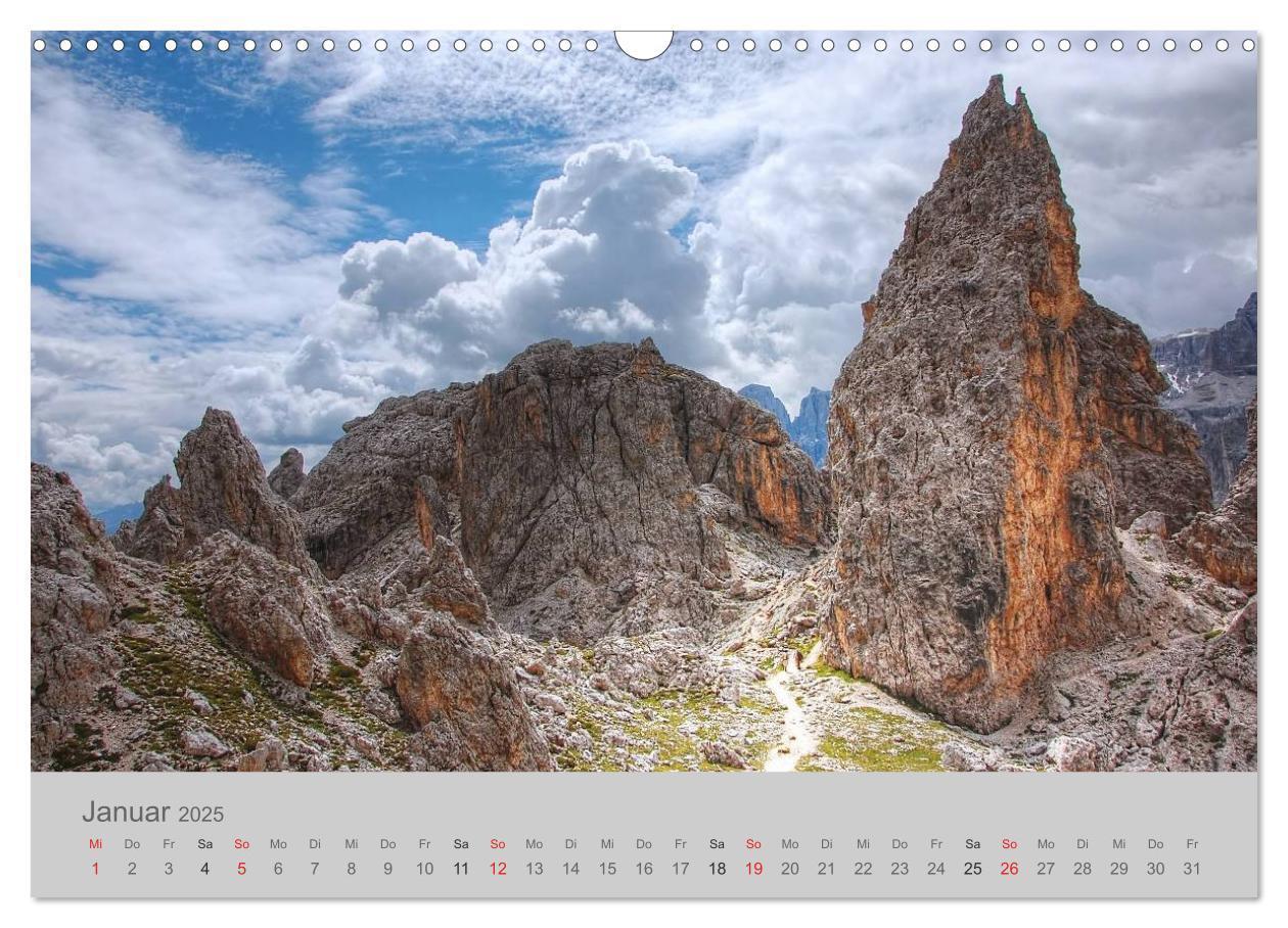 Bild: 9783435809059 | Südtirol - Gröden und Alta Badia (Wandkalender 2025 DIN A3 quer),...