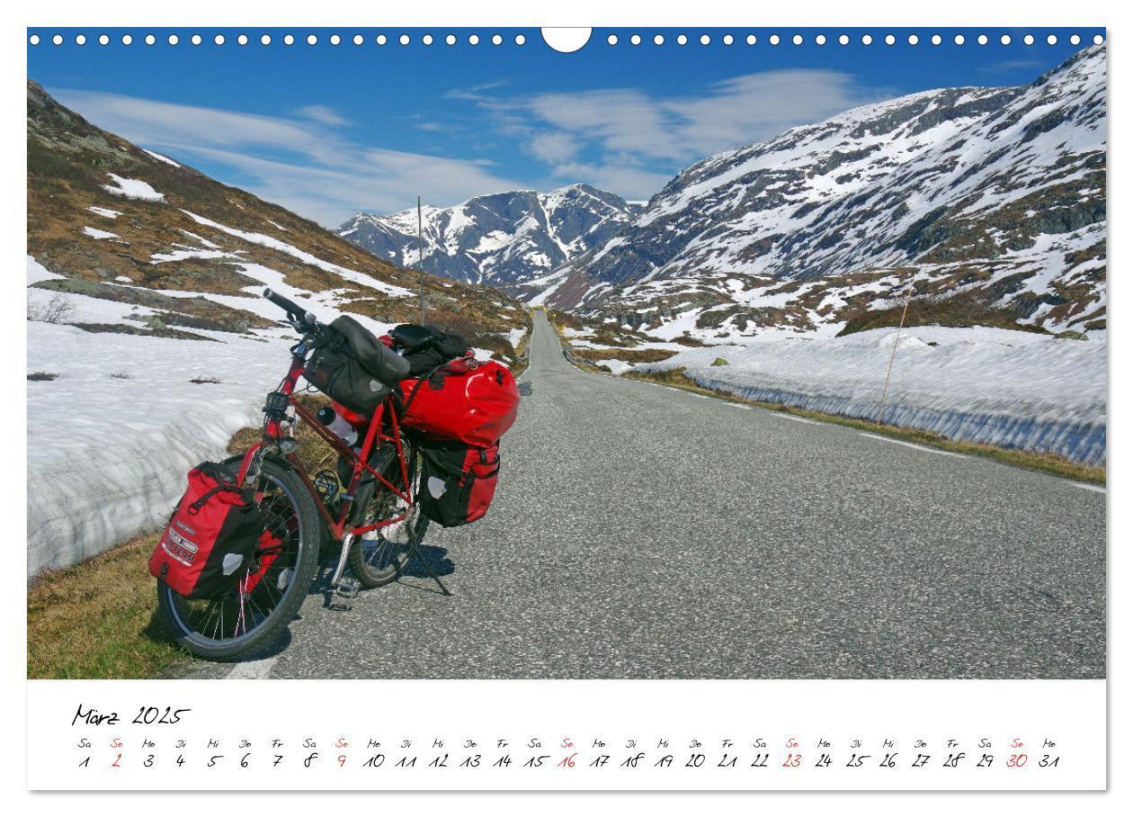 Bild: 9783435552122 | Abenteuer Radreisen (Wandkalender 2025 DIN A3 quer), CALVENDO...