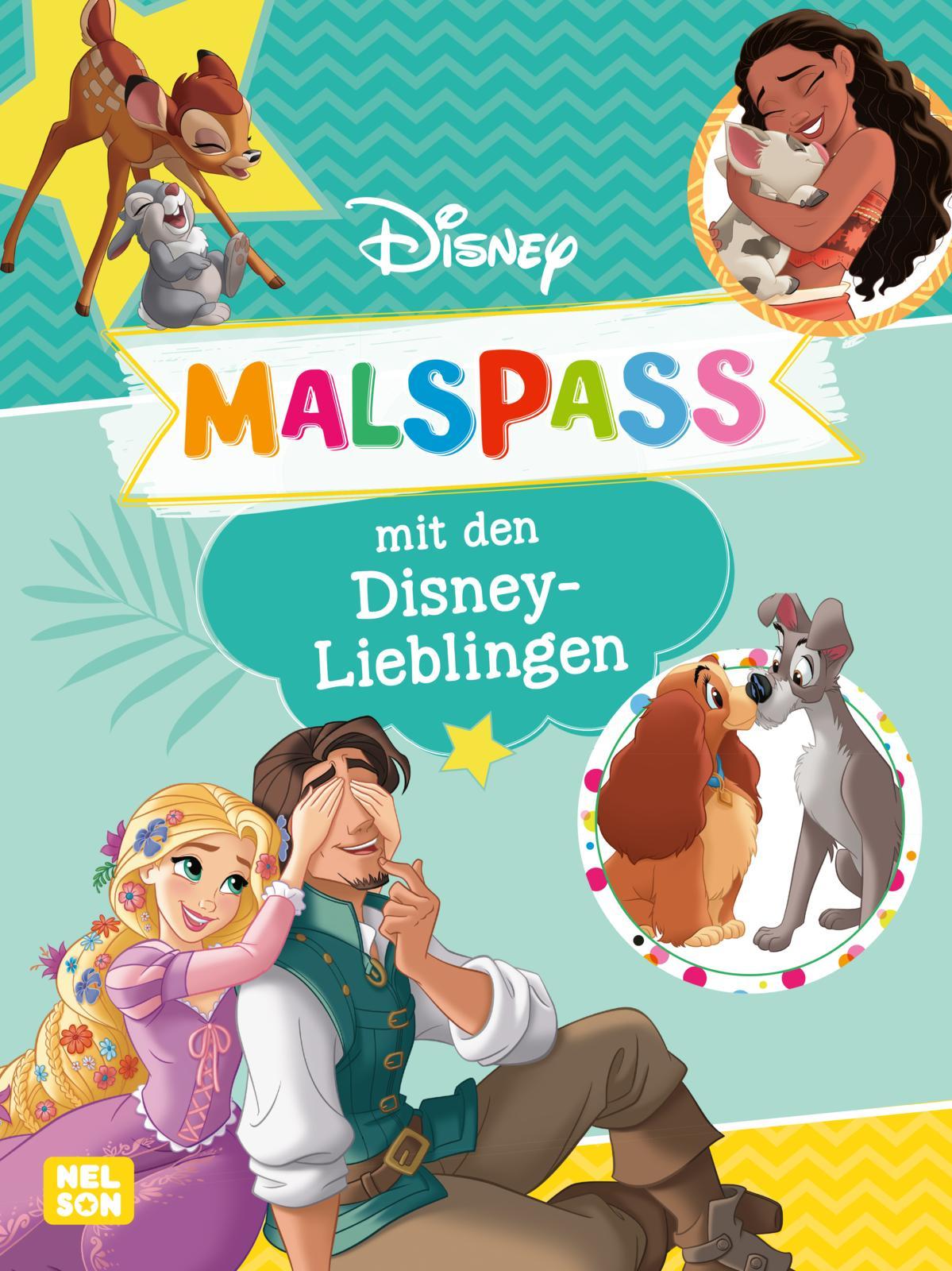 Cover: 9783845126685 | Disney Kreative Beschäftigung: Malspaß mit den Disney-Lieblingen