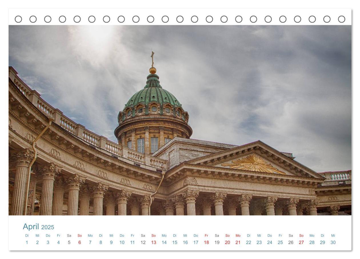 Bild: 9783435572373 | Sankt Petersburg - "Venedig des Nordens" (Tischkalender 2025 DIN A5...