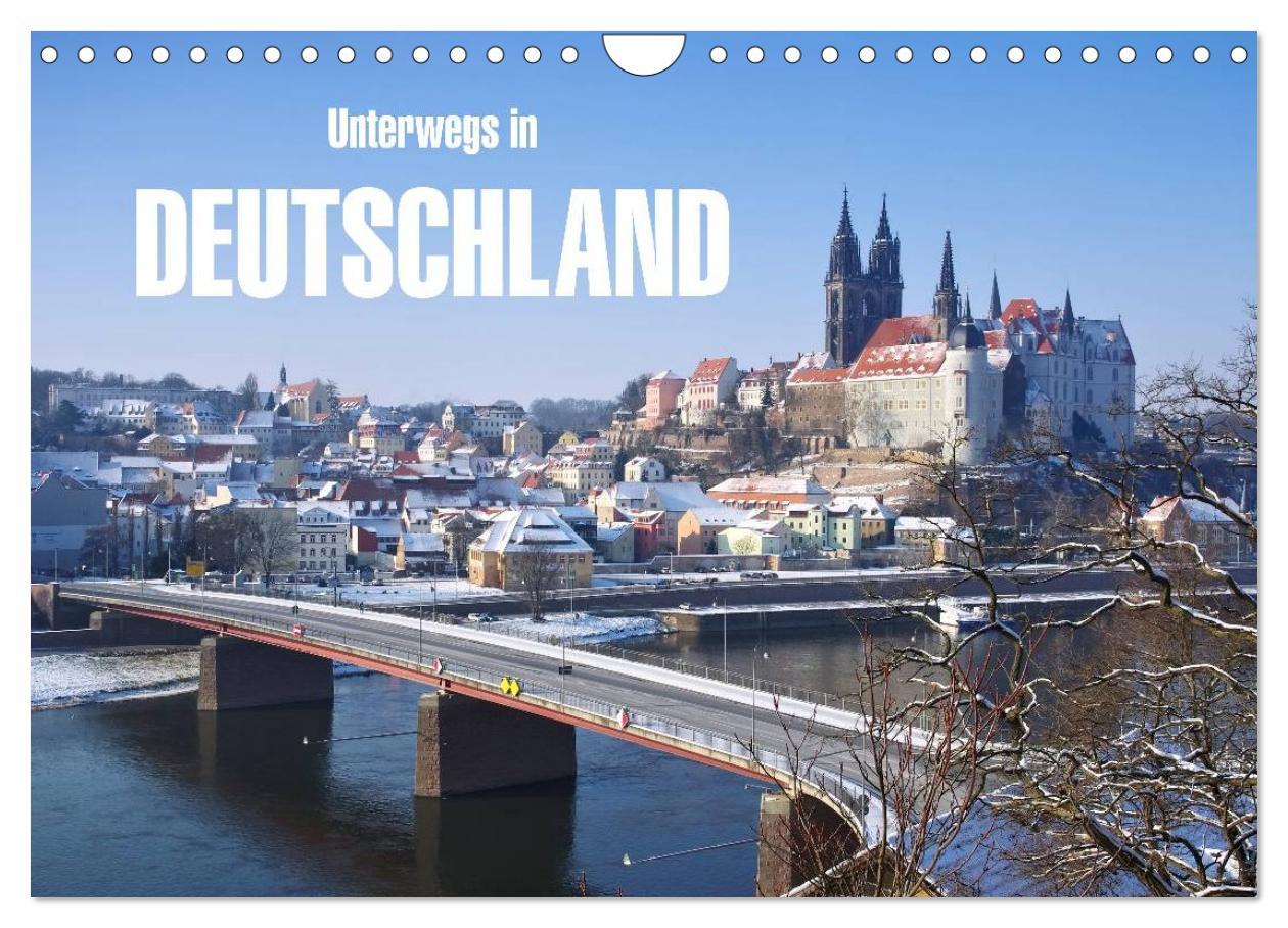 Cover: 9783435733057 | Unterwegs in Deutschland (Wandkalender 2025 DIN A4 quer), CALVENDO...