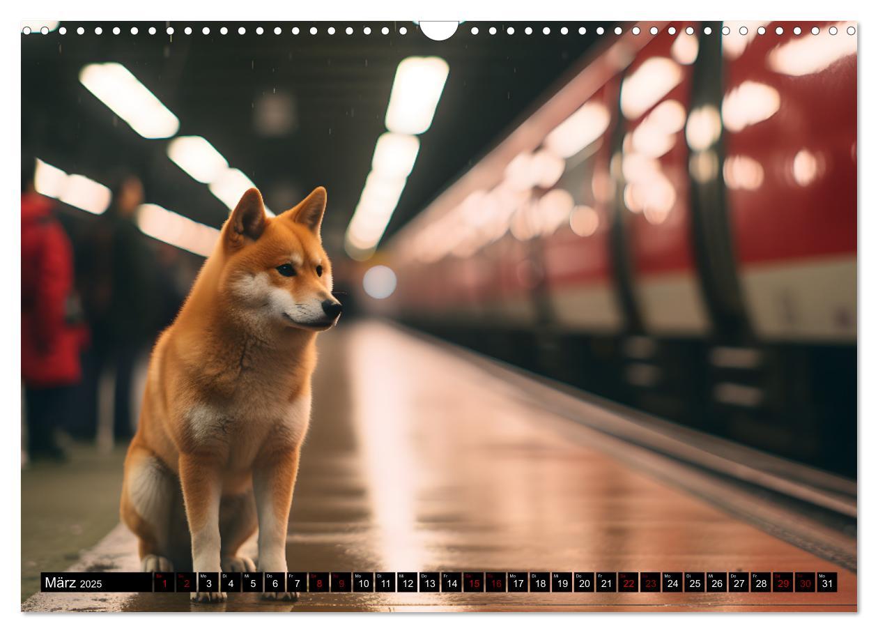 Bild: 9783383857294 | Shiba Inu - Stolz und Anmut (Wandkalender 2025 DIN A3 quer),...