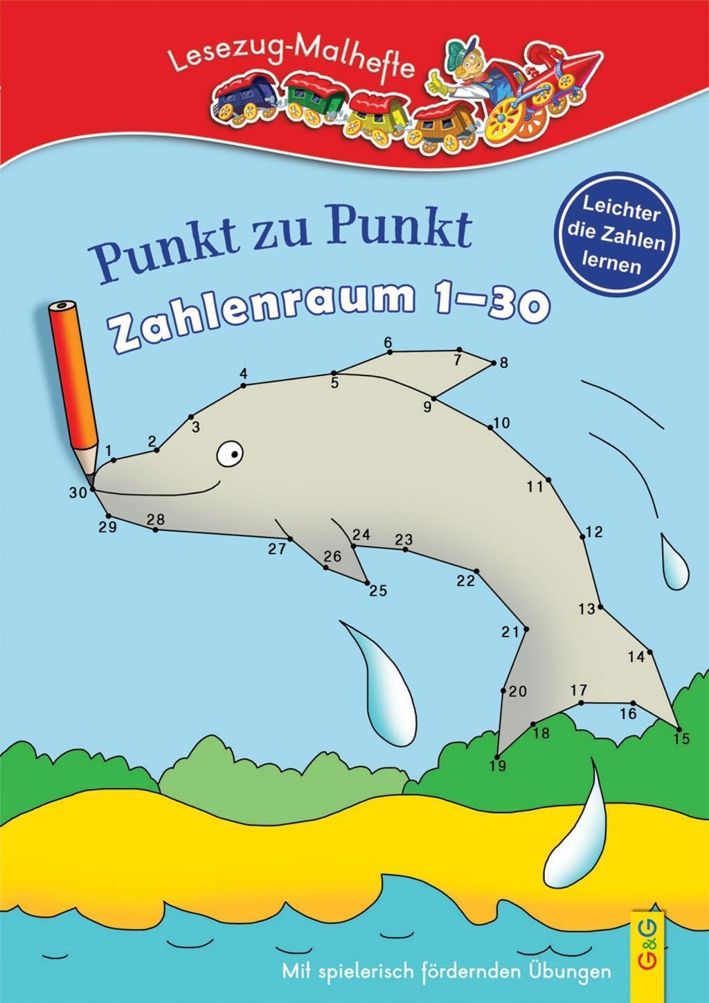 Cover: 9783707418248 | Punkt zu Punkt - Zahlenraum 1-30 | Lesezug Malhefte | Taschenbuch