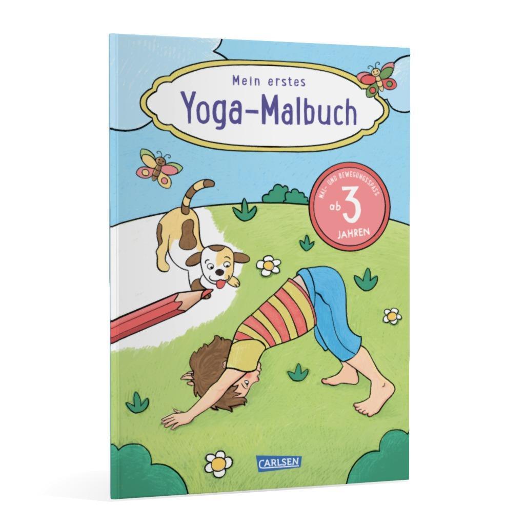 Bild: 9783551191601 | Mein erstes Yoga-Malbuch | Anja Meister | Taschenbuch | 24 S. | 2023