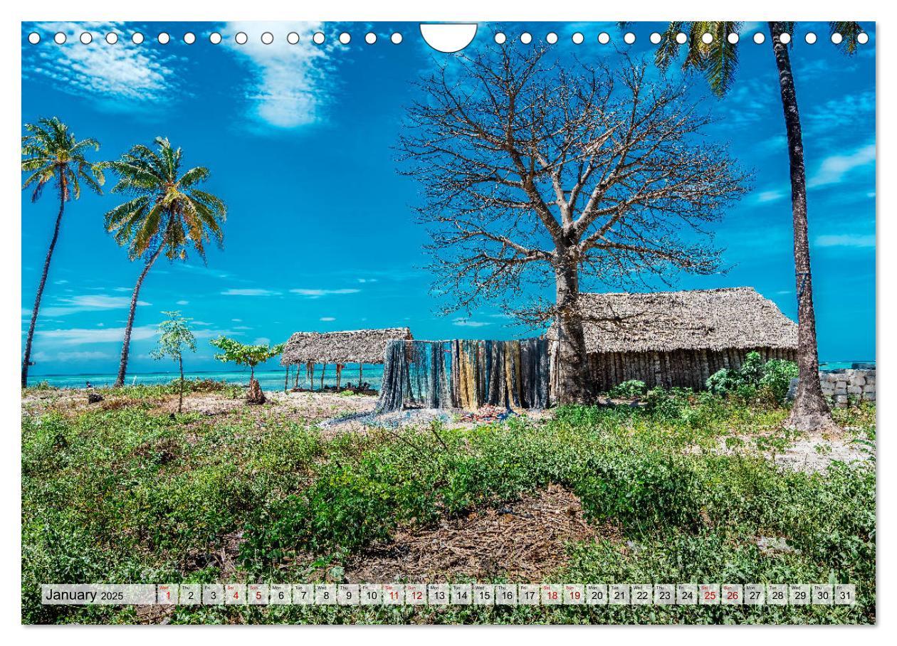 Bild: 9781325945412 | Welcome to Zanzibar (Wall Calendar 2025 DIN A4 landscape), CALVENDO...