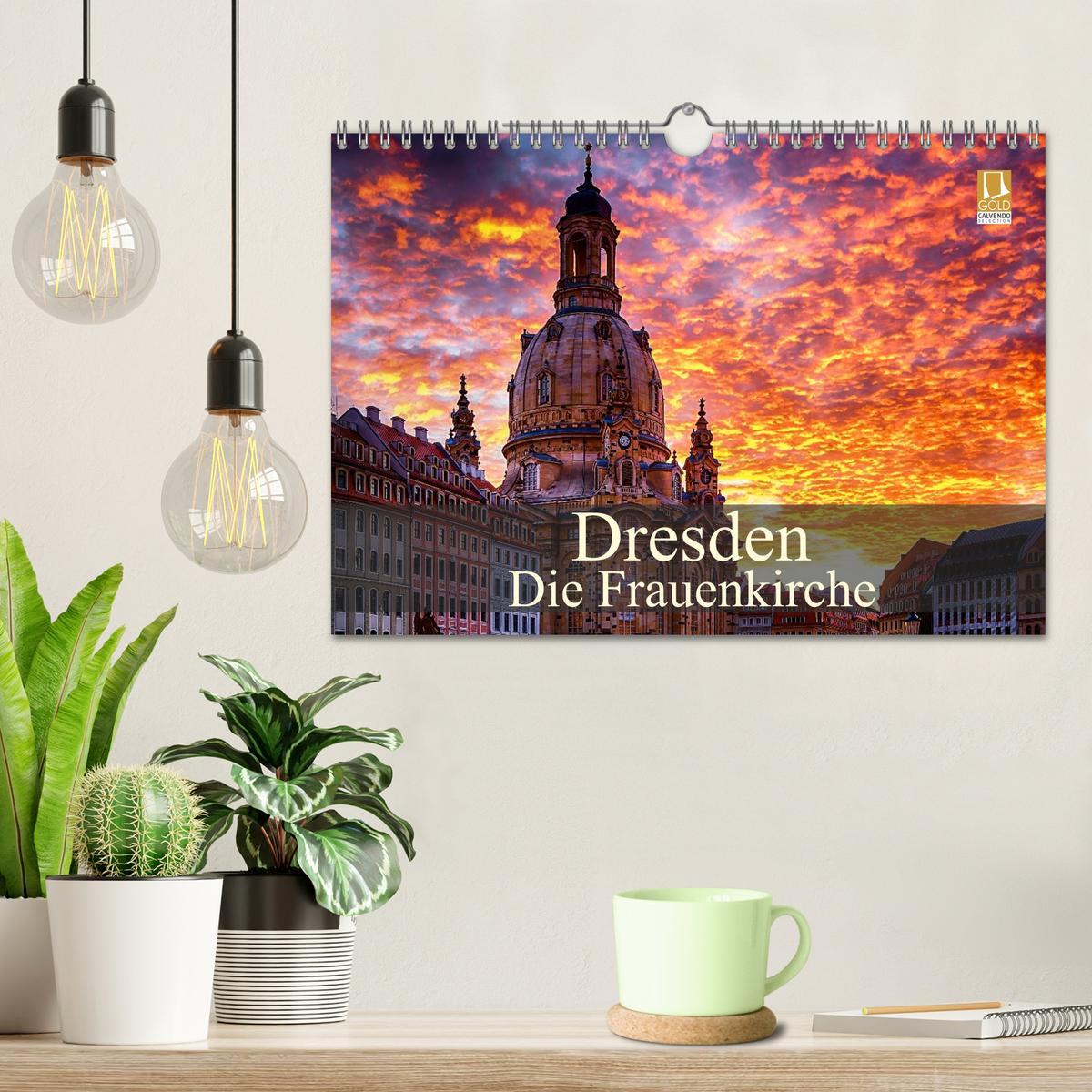 Bild: 9783435734870 | Dresden - Die Frauenkirche (Wandkalender 2025 DIN A4 quer),...