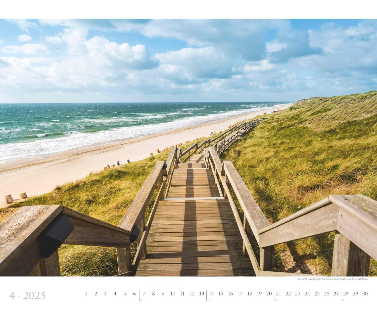 Bild: 4251732342258 | Sylt 2025 - Bildkalender XXL 60x50 cm - hochwertiger Wandkalender...