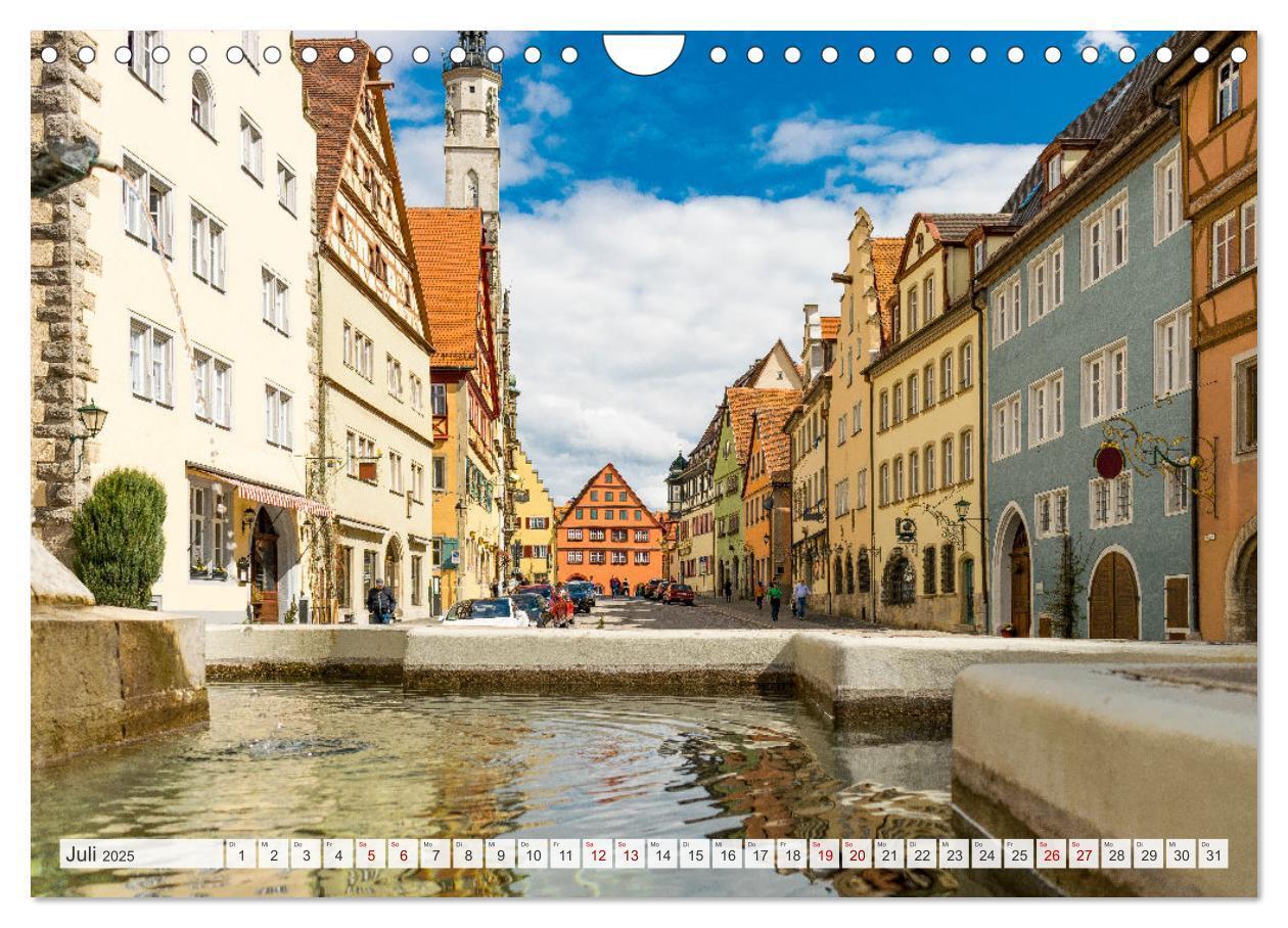 Bild: 9783383988332 | Ein Spaziergang durch Rothenburg ob der Tauber (Wandkalender 2025...