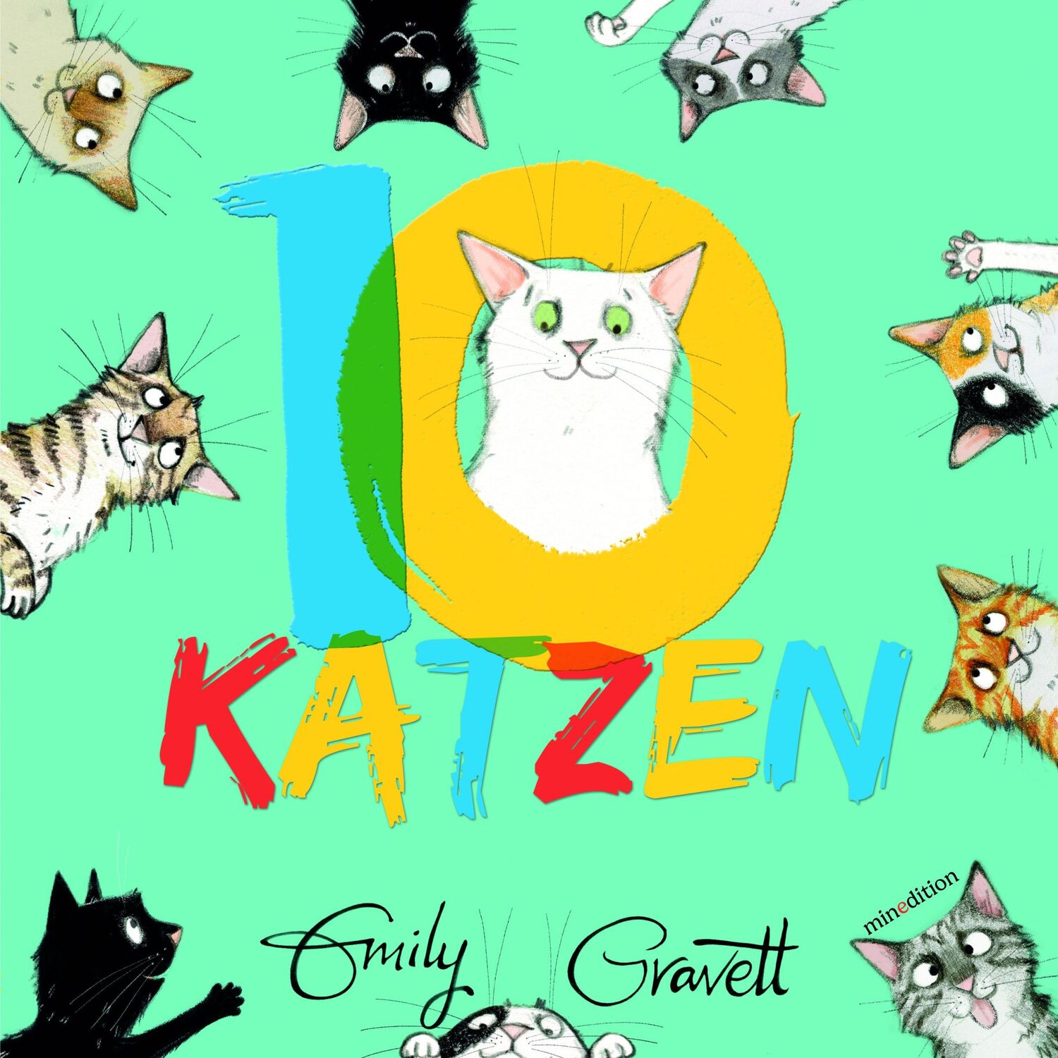 Cover: 9783039340606 | 10 Katzen | Emily Gravett | Buch | 32 S. | Deutsch | 2024