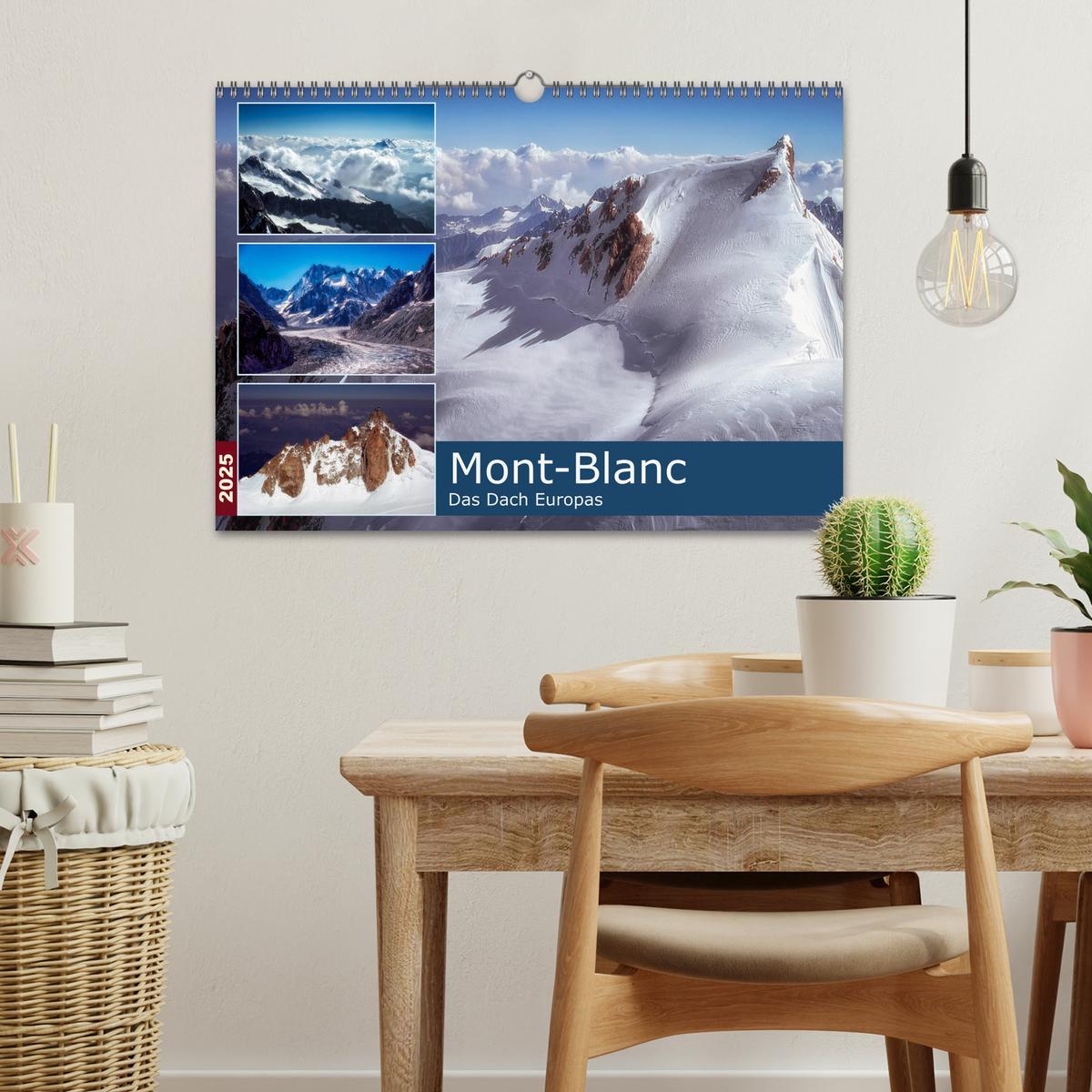 Bild: 9783435104598 | Mont-Blanc - Das Dach Europas (Wandkalender 2025 DIN A3 quer),...