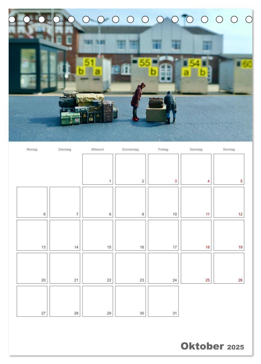 Bild: 9783435862238 | Wangerooge - Glücksort für Groß und Klein (Tischkalender 2025 DIN...