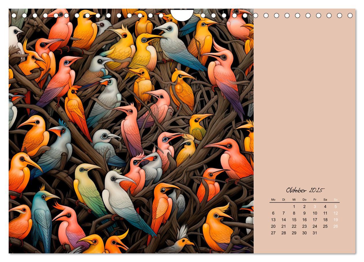 Bild: 9783383837937 | Tierisches Gewimmel (Wandkalender 2025 DIN A4 quer), CALVENDO...