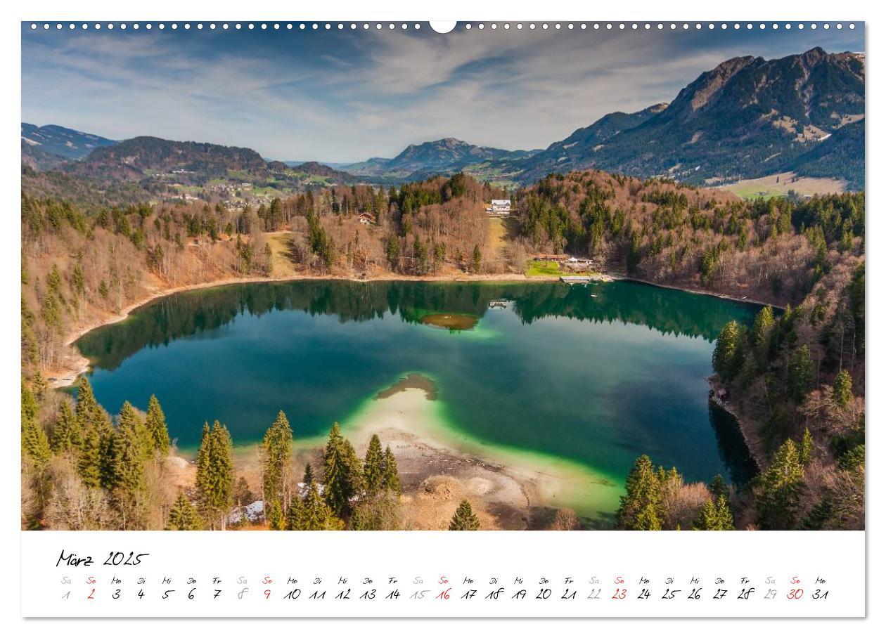 Bild: 9783435629565 | Oberallgäuer Landschaft (Wandkalender 2025 DIN A2 quer), CALVENDO...