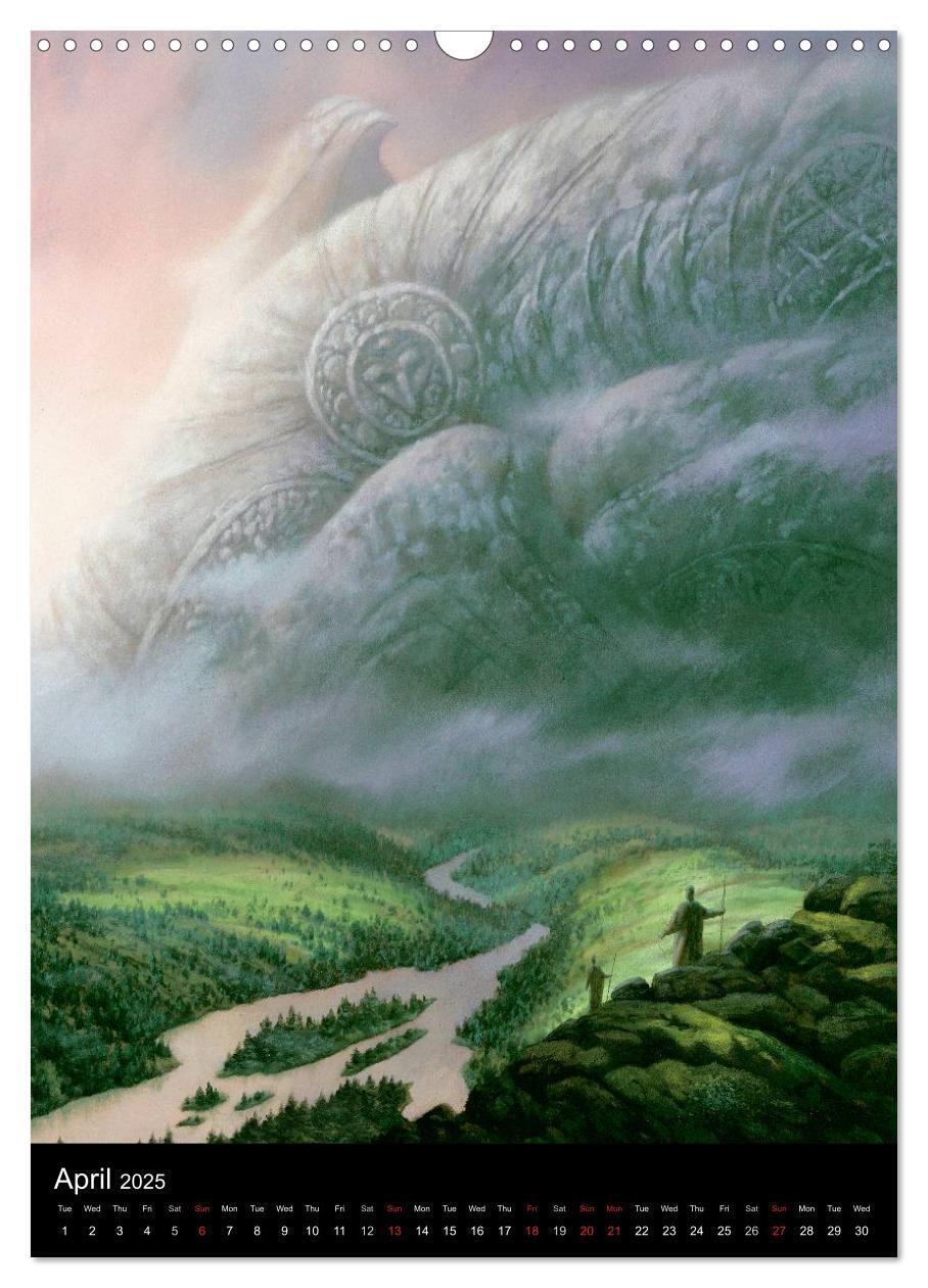 Bild: 9781325976782 | INNERSCAPES Fantasy Paintings by Christophe Vacher (Wall Calendar...