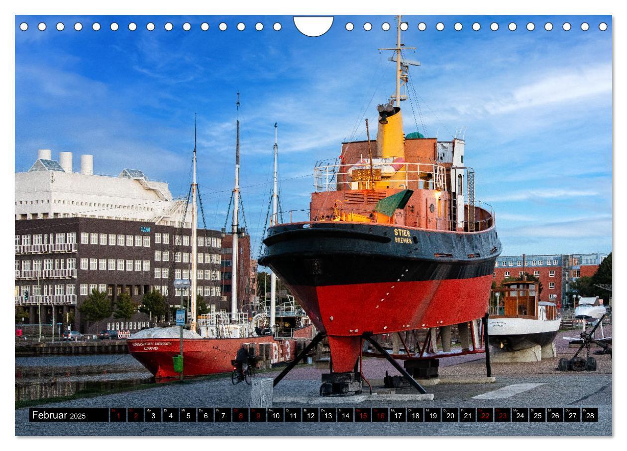 Bild: 9783435102280 | BREMERHAVEN Maritimes in der Seestadt (Wandkalender 2025 DIN A4...