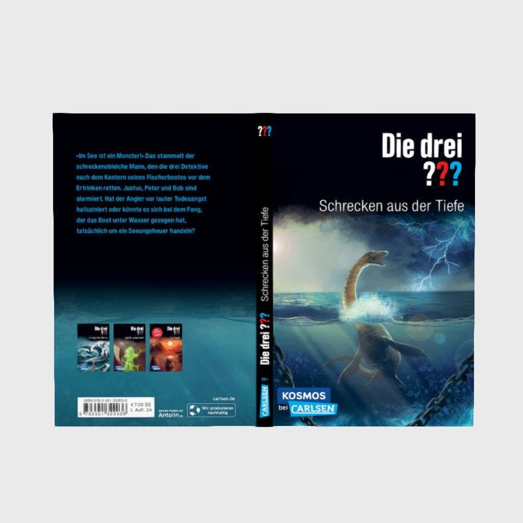 Bild: 9783551322036 | Die drei ???: Schrecken aus der Tiefe | Marco Sonnleitner | Buch