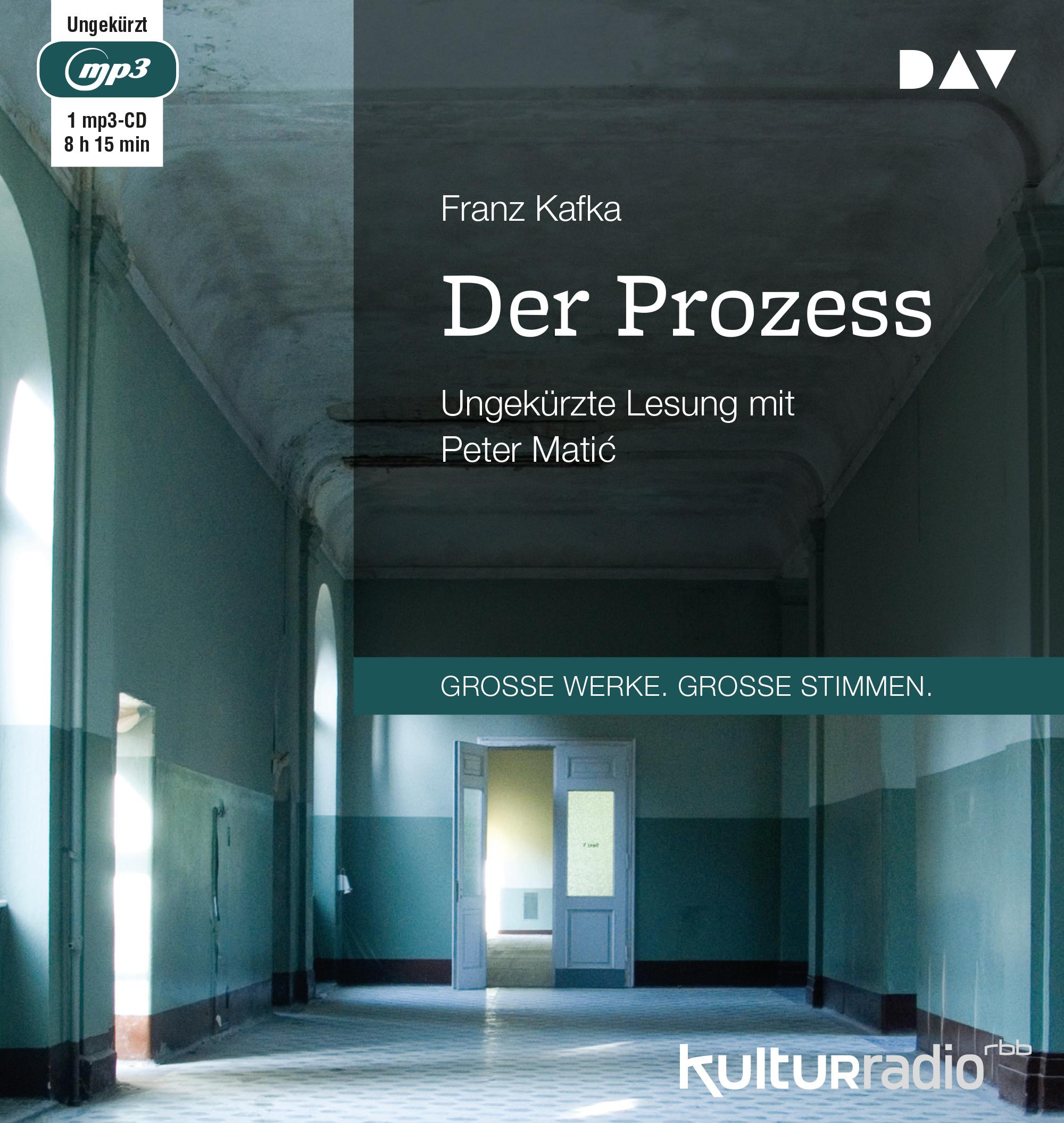 Cover: 9783742402141 | Der Prozess | Franz Kafka | MP3 | 495 Min. | Deutsch | 2017