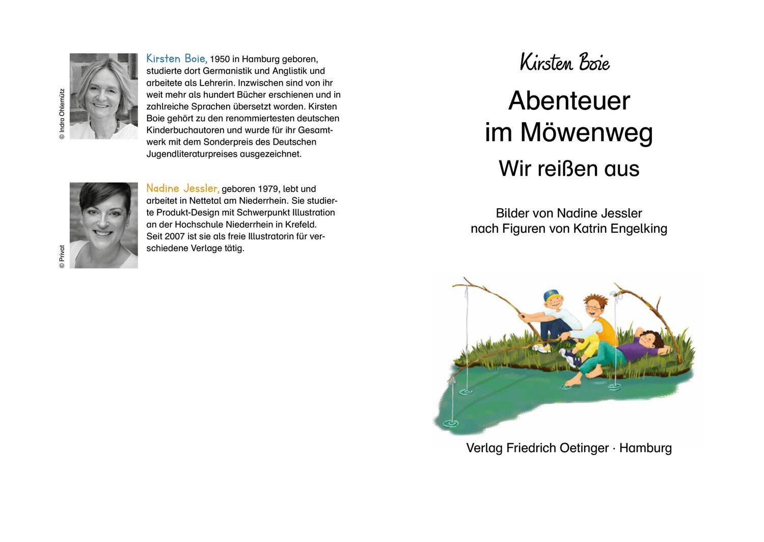 Bild: 9783789110993 | Abenteuer im Möwenweg | Wir reißen aus | Kirsten Boie | Buch | 64 S.