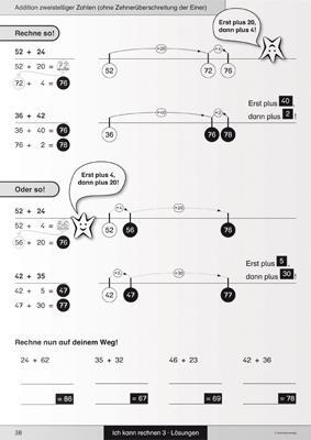 Bild: 9783939293019 | Ich kann rechnen 3. Lösungen | Ich kann rechnen 3. Lösungsheft | Buch
