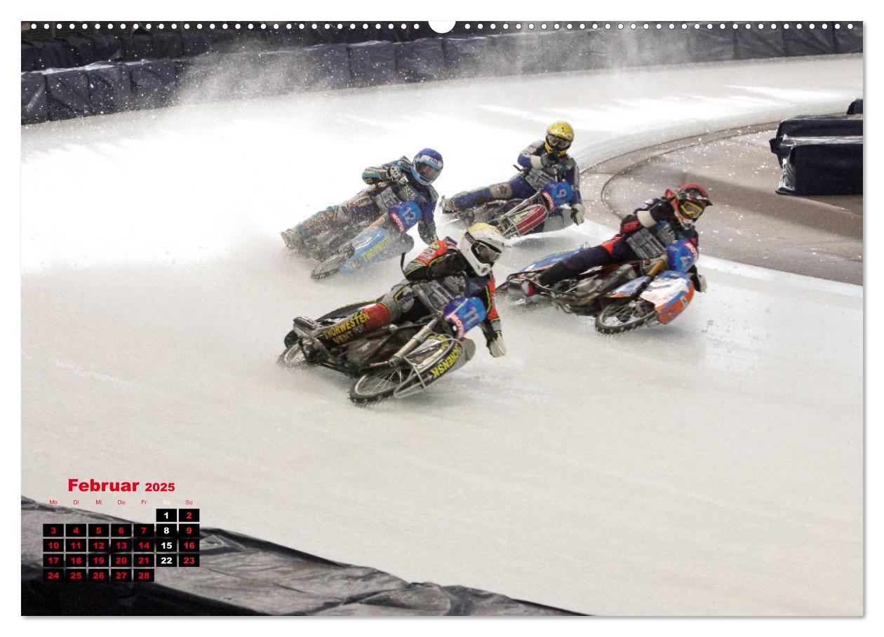 Bild: 9783435129881 | Ice Speedway (hochwertiger Premium Wandkalender 2025 DIN A2 quer),...