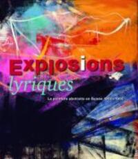 Cover: 9783716515891 | Explosions lyriques- La peinture abstraite en Suisse 1950 - 1965