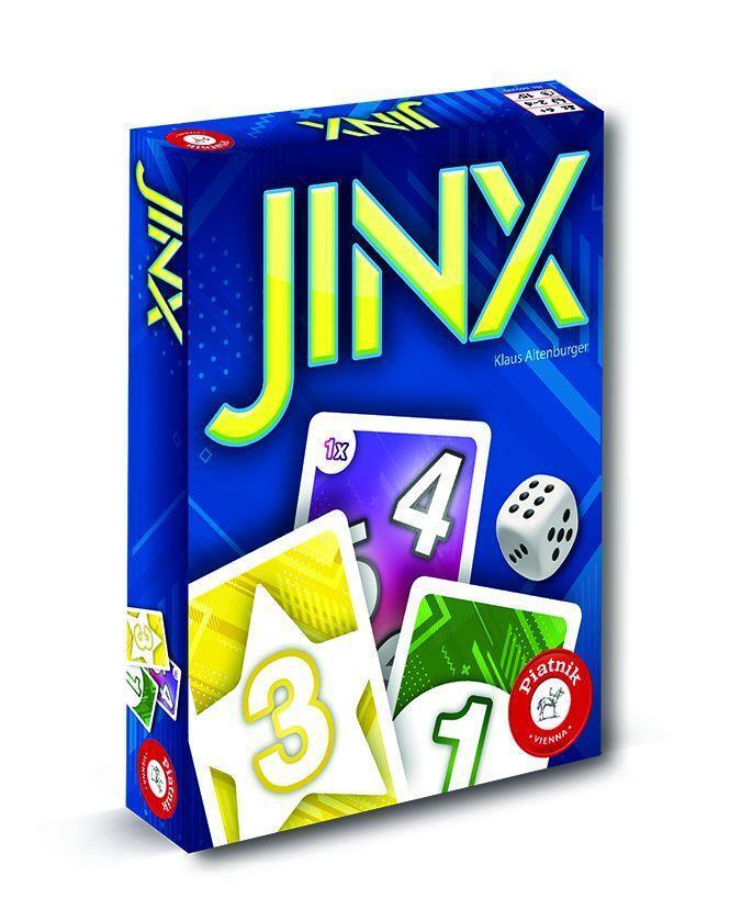 Cover: 9001890665295 | Jinx | Würfelspiel über 3 Runden | Spiel | Deutsch | 2021 | Piatnik