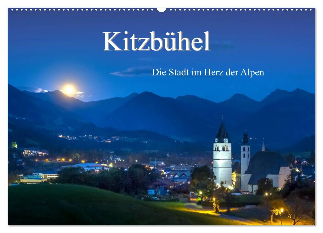 Cover: 9783435502448 | Kitzbühel. Die Stadt im Herz der Alpen (Wandkalender 2025 DIN A2...