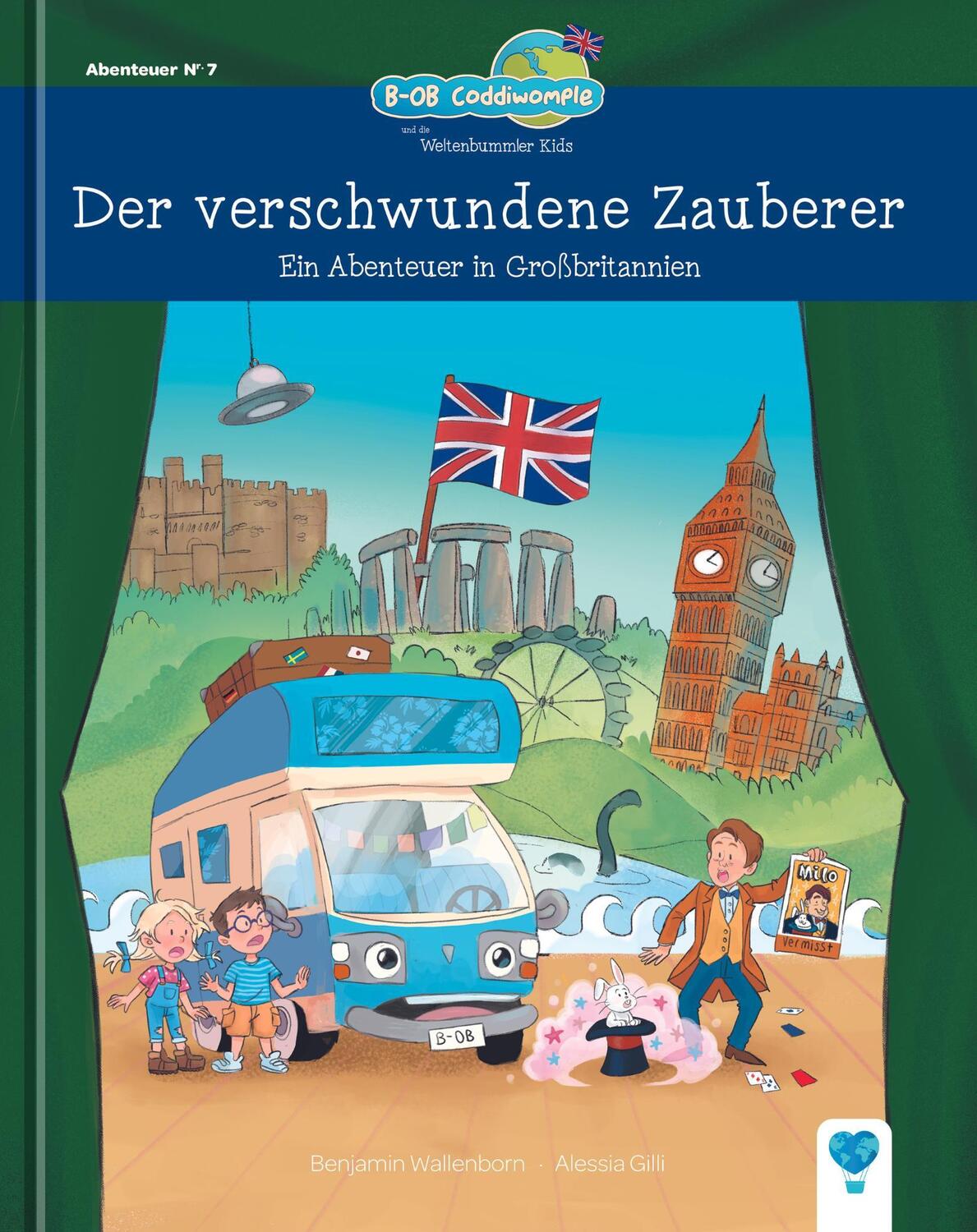 Cover: 9783985980079 | Der verschwundene Zauberer | Ein Abenteuer in Großbritannien | Buch