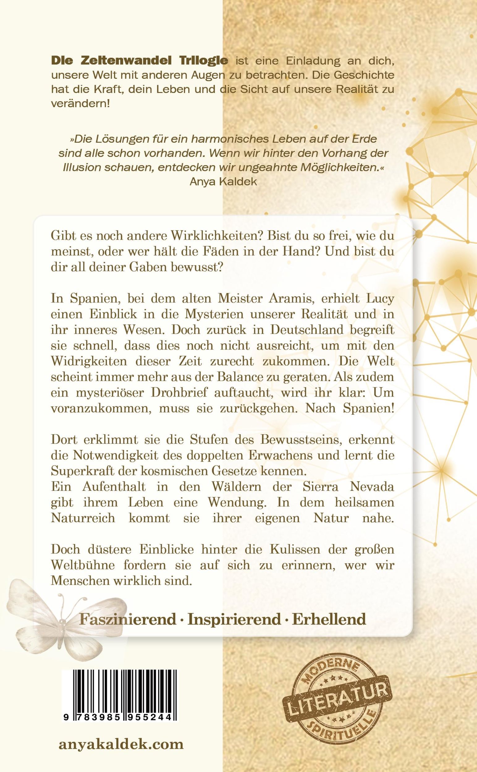 Rückseite: 9783985955244 | Lucy und das verborgene Wissen | Die Entdeckung der Wirklichkeit