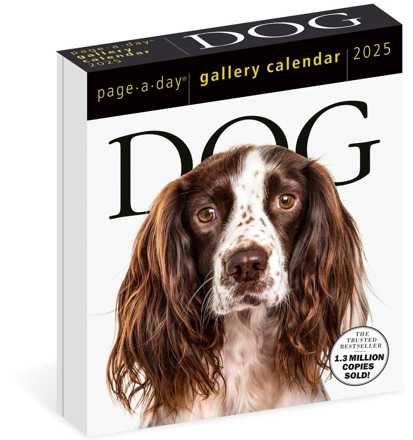 Cover: 9781523524952 | Dog Page-A-Day(r) Gallery Calendar 2025 | Workman Calendars | Kalender