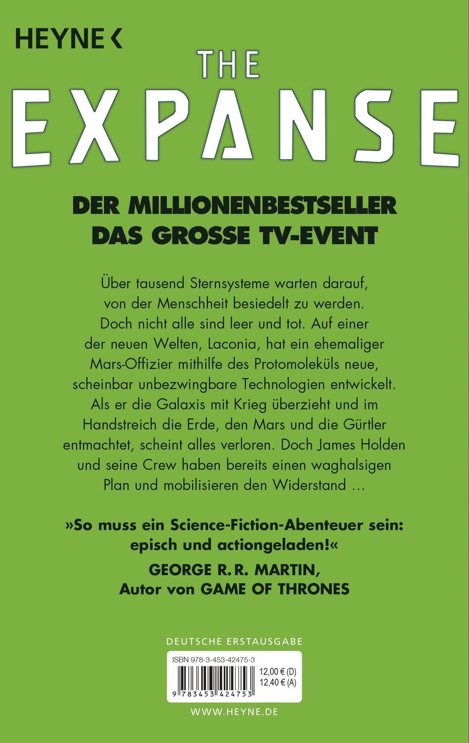 Bild: 9783453424753 | Tiamats Zorn | Roman | James Corey | Taschenbuch | Expanse-Serie