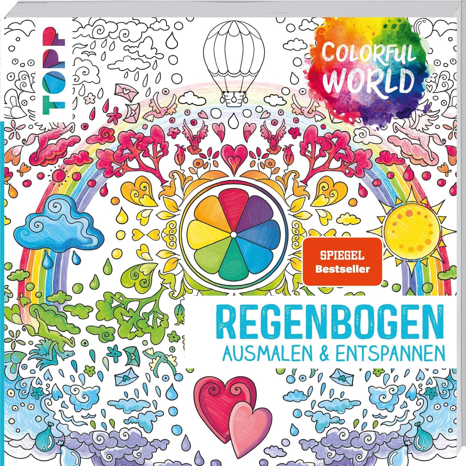 Cover: 9783772447167 | Colorful World - Regenbogen | Ausmalen &amp; entspannen | Ursula Schwab