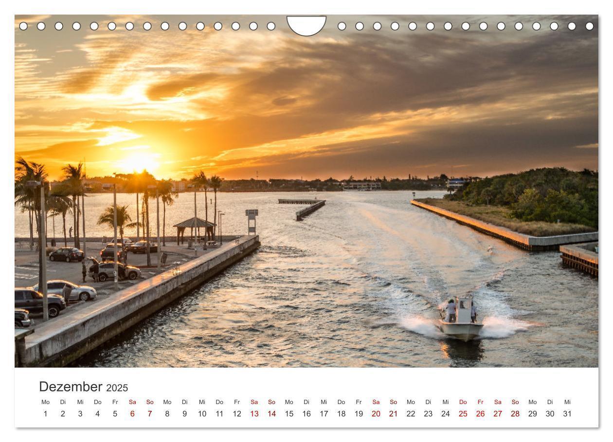 Bild: 9783435009411 | Florida - The Sunshine State (Wandkalender 2025 DIN A4 quer),...