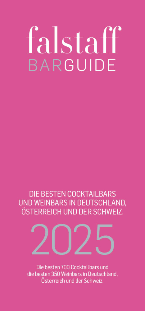 Cover: 9783903432222 | Falstaff Cocktailbar &amp; Weinbar Guide 2025 | Falstaff Verlags GmbH